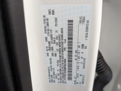 Used 2021 Ford F150 Platinum w/ Equipment Group 701A High image 38