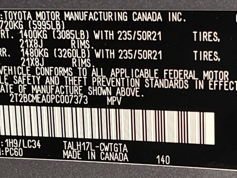 Used 2023 Lexus RX 500h F SPORT Performance w/ Accessory Package (K3) image 33