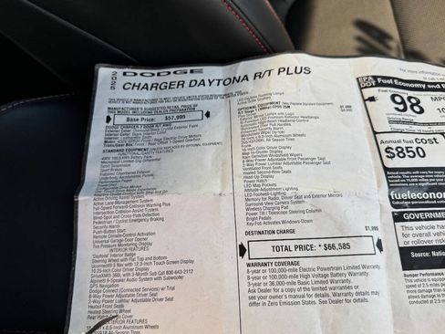 Used 2025 Dodge Charger Daytona R/T w/ Plus Group image 38