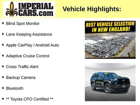 Certified 2025 Toyota 4Runner SR5 AWD/4WD image 3