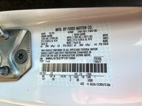 Used 2023 Ford Transit Connect XL FWD image 30