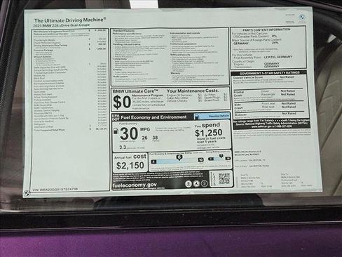 Used 2025 BMW 228i xDrive w/ Premium Package image 17