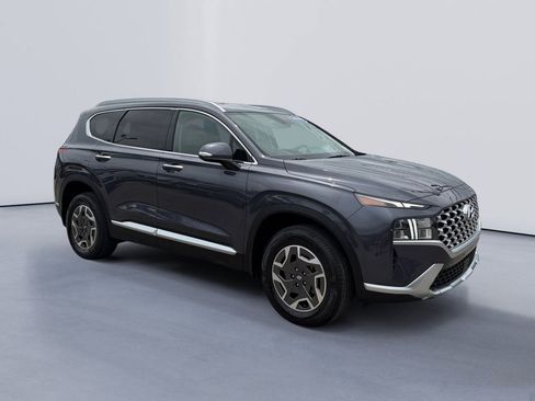Used 2021 Hyundai Santa Fe Blue AWD/4WD image 1