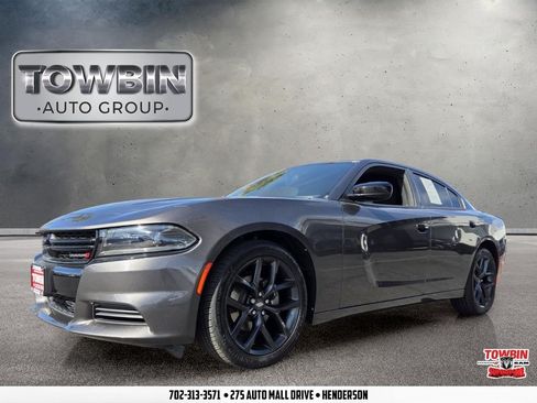 Used 2022 Dodge Charger SXT w/ Blacktop Package RWD image 1
