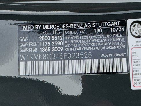 New 2025 Mercedes-Benz SL 63 AMG S e Performance 4MATIC image 25