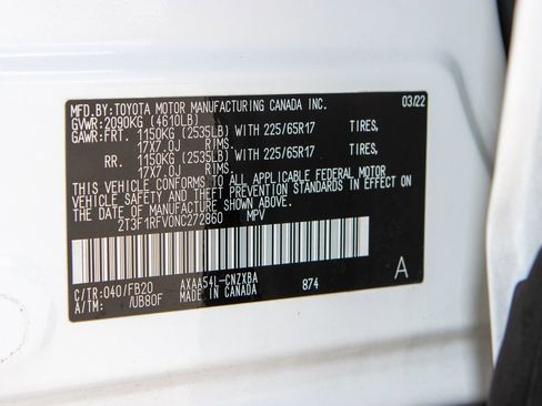 Used 2022 Toyota RAV4 LE image 35