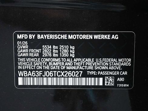 New 2026 BMW 540i xDrive AWD/4WD image 11