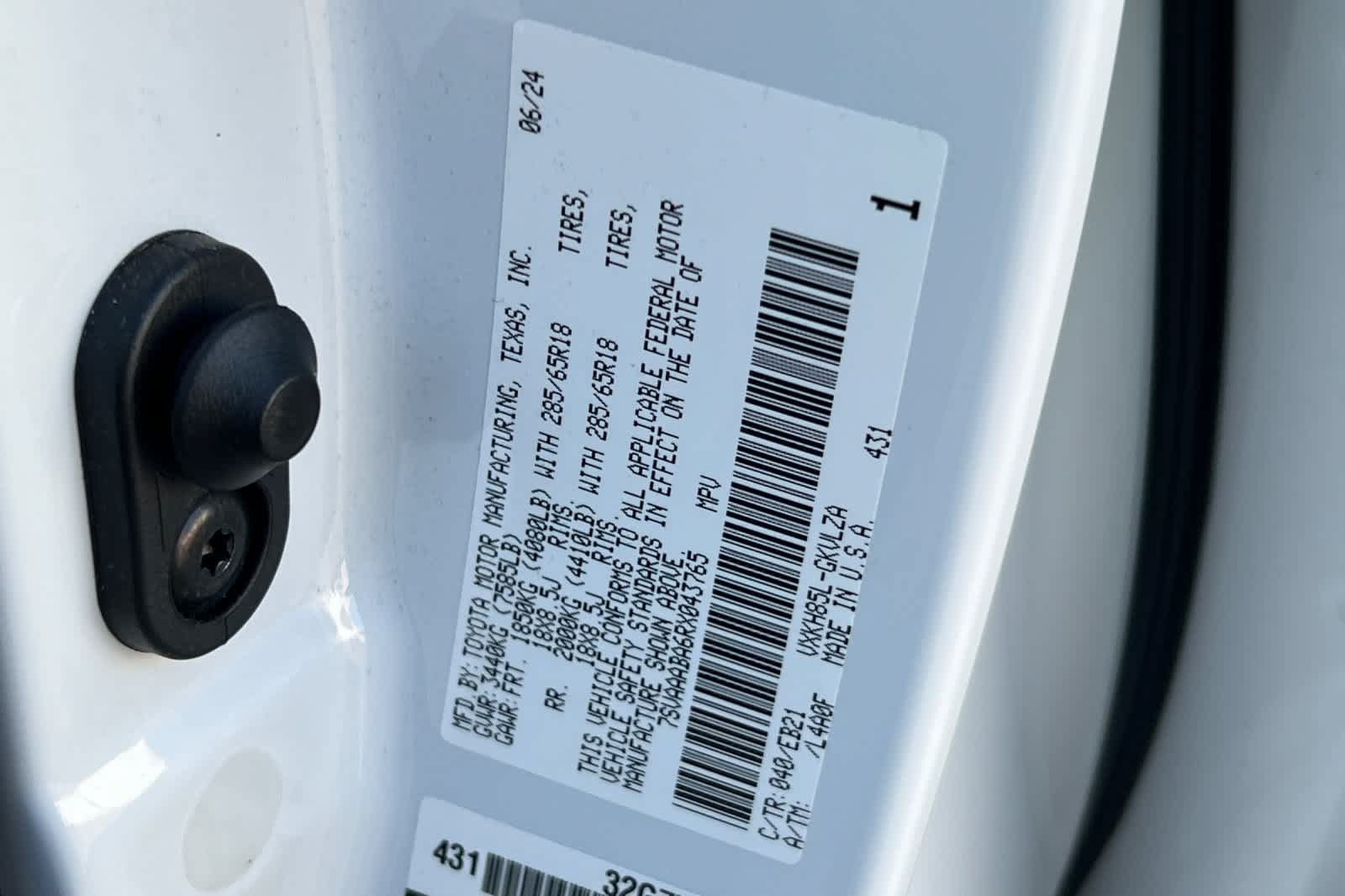 Certified 2024 Toyota Sequoia TRD Pro AWD/4WD image 26