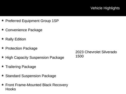 Used 2023 Chevrolet Silverado 1500 RST w/ Rally Edition AWD/4WD image 12