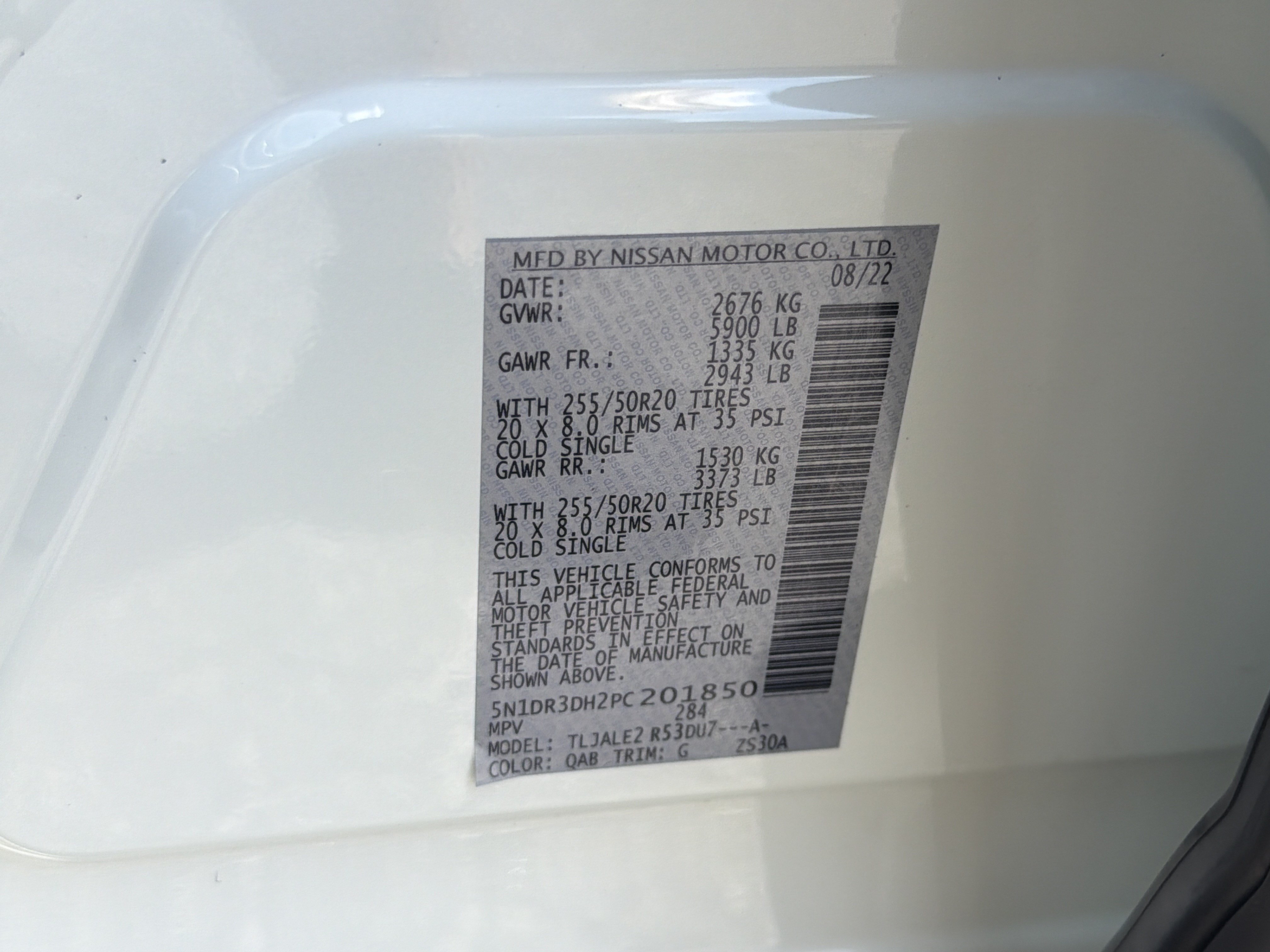 Used 2023 Nissan Pathfinder Platinum w/ Lighting Package (N93) FWD image 33