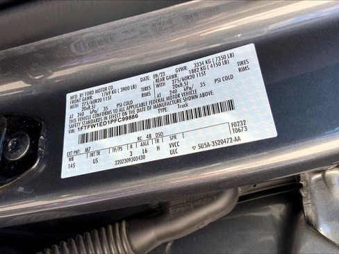 Certified 2023 Ford F150 XLT w/ Equipment Group 302A High image 34