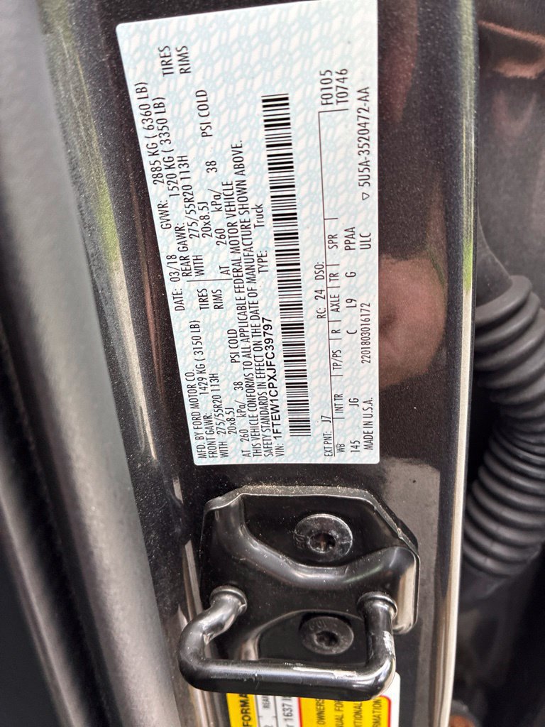 Used 2018 Ford F150 XL w/ Equipment Group 101A Mid RWD image 14