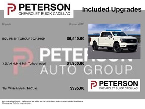 Used 2025 Ford F150 Platinum w/ Equipment Group 702A High image 11