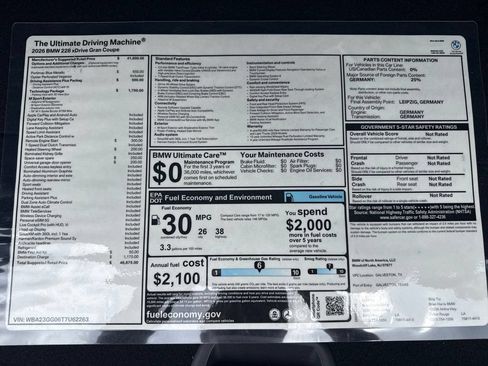 Used 2026 BMW 228i xDrive w/ Technology Package AWD/4WD image 23
