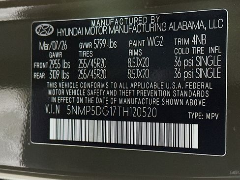 New 2026 Hyundai Santa Fe Calligraphy AWD/4WD image 32