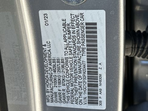 Certified 2023 Honda Accord Sport image 25