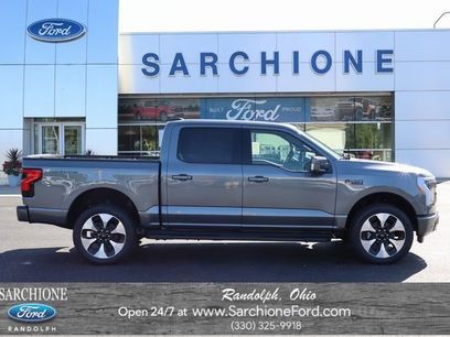 New 2025 Ford F150 Lightning Platinum