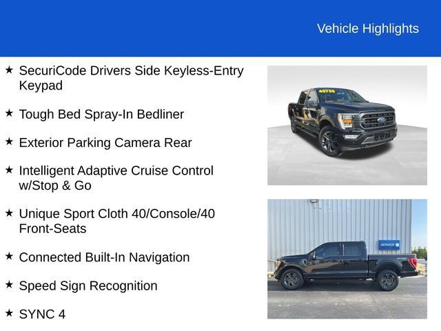 Used 2023 Ford F150 XLT w/ Equipment Group 302A High AWD/4WD image 3