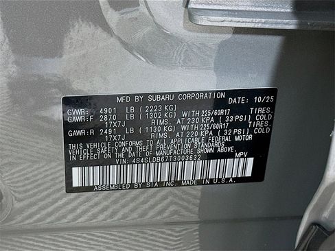 Used 2026 Subaru Forester Premium w/ Base/Premium Package image 26