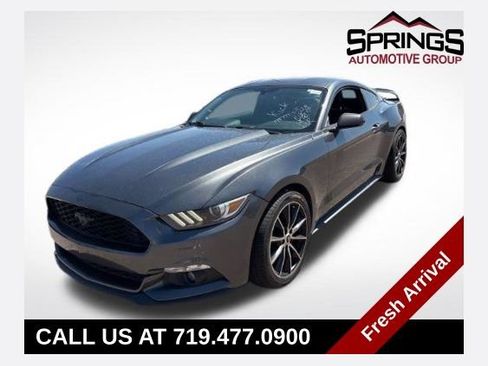 Used 2017 Ford Mustang Premium w/ Wheel & Stripe Package RWD image 1