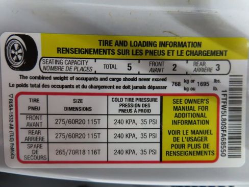 Used 2025 Ford F150 Lariat w/ Equipment Group 502A High AWD/4WD image 84