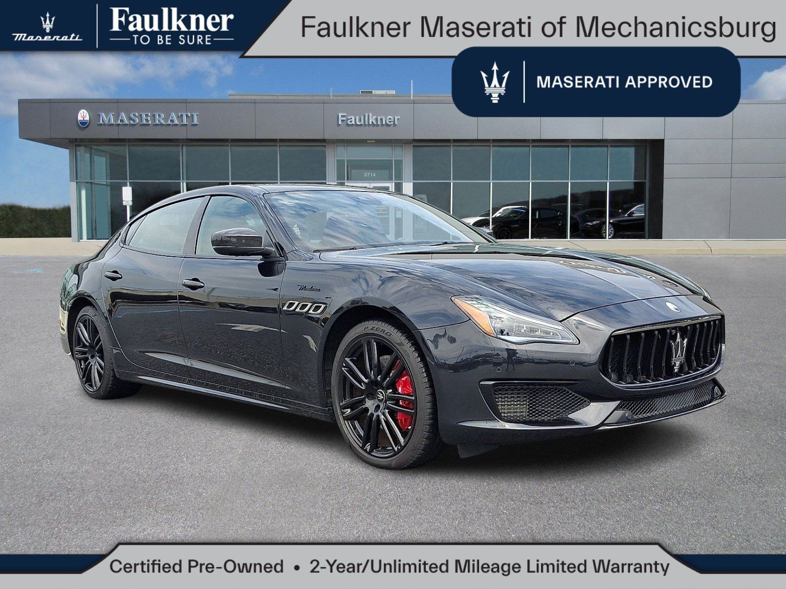 Certified 2023 Maserati Quattroporte Modena Q4 AWD/4WD image 1