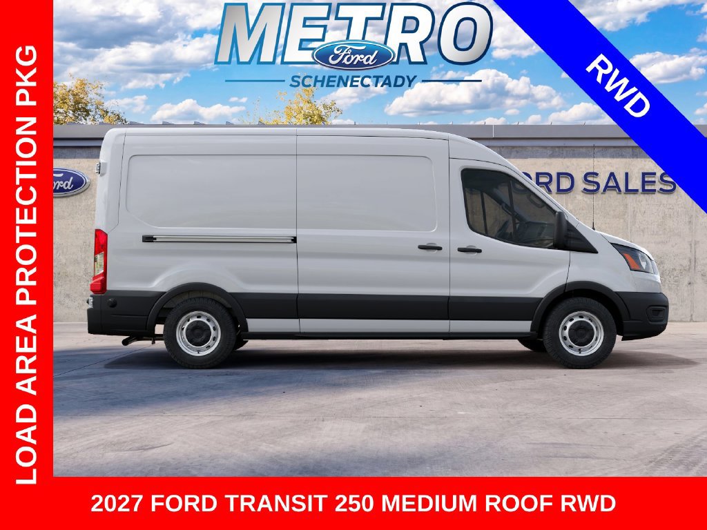 New 2027 Ford Transit 250 148 Medium Roof w/ Load Area Protection Package RWD image 8