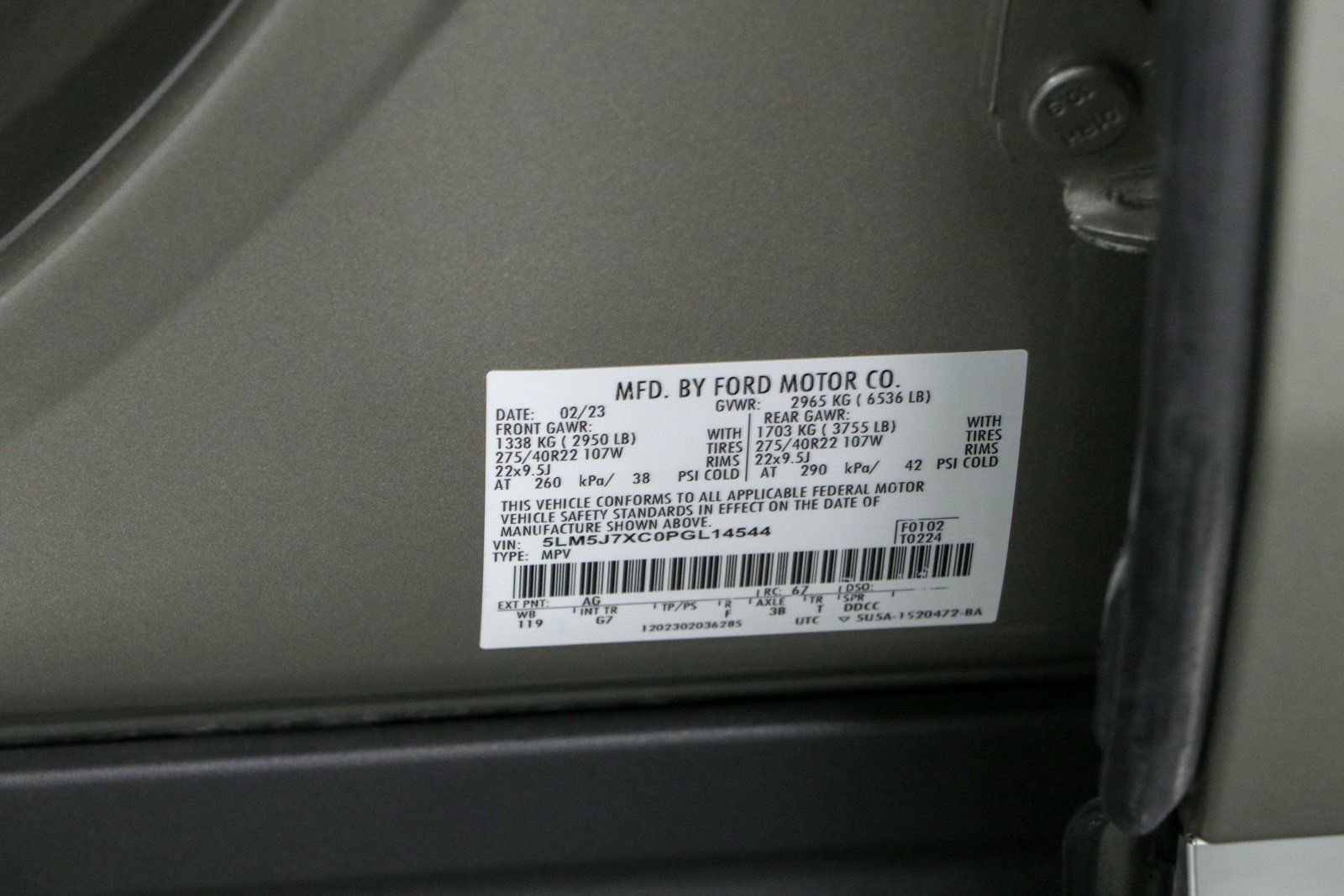 Used 2023 Lincoln Aviator Reserve w/ Equipment Group 201A AWD/4WD image 36