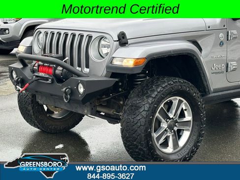 Used 2019 Jeep Wrangler Unlimited Sahara AWD/4WD image 37