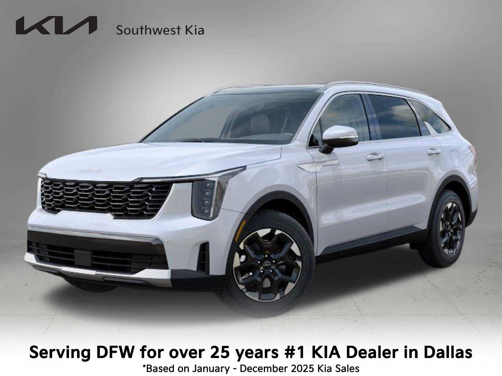 New 2026 Kia Sorento S w/ S Panoramic Sunroof Package FWD image 1
