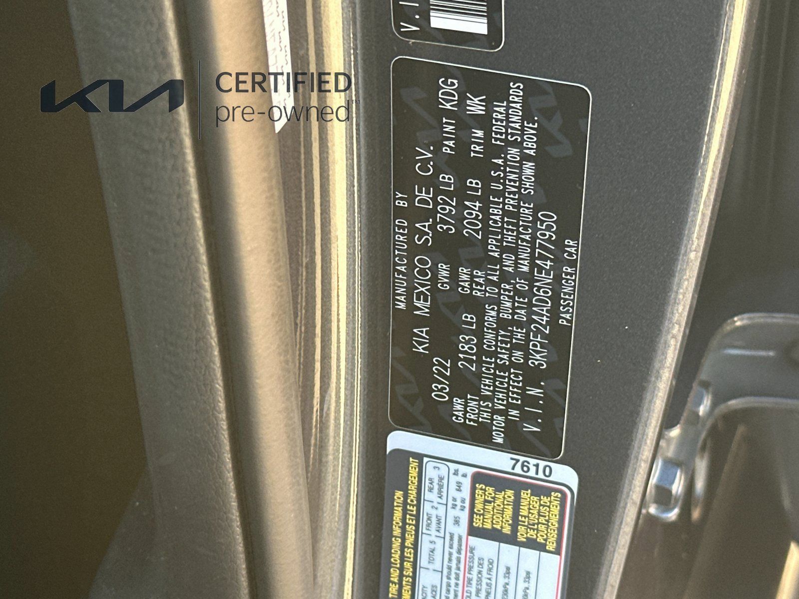 Used 2022 Kia Forte LXS FWD image 27