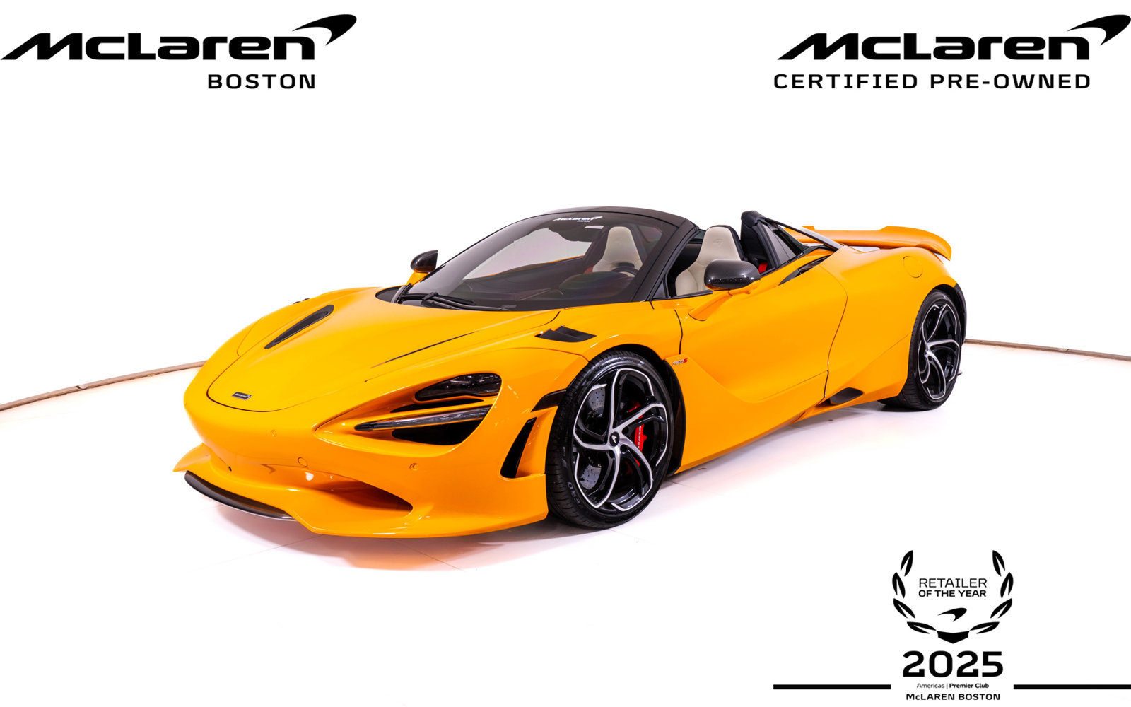 Used 2024 McLaren 750S Spider RWD image 1