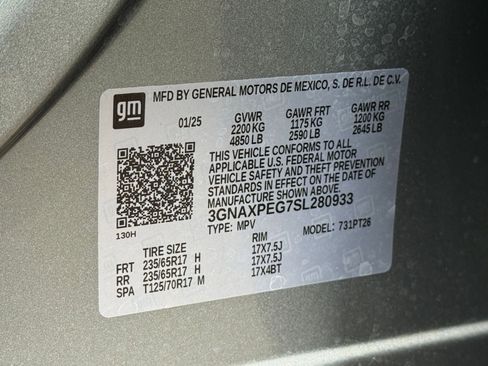 Used 2025 Chevrolet Equinox LT AWD/4WD image 27