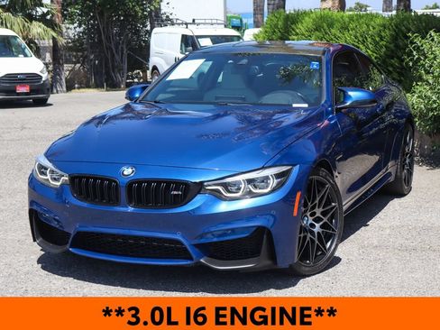 Used 2020 BMW M4 Coupe w/ Competition Package RWD image 3