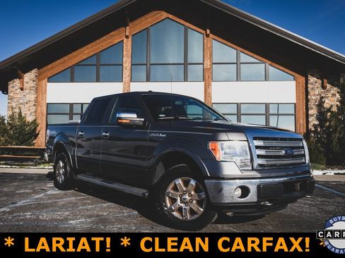 Used 2013 Ford F150 Lariat w/ Lariat Chrome Pkg image 1