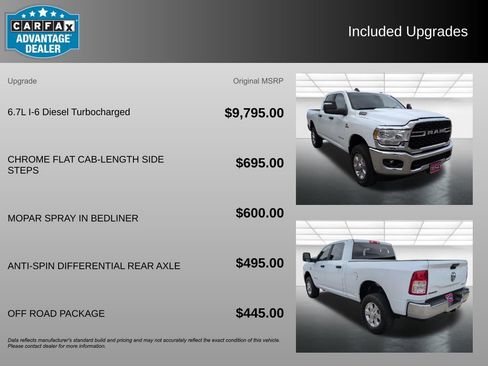 Used 2024 RAM 2500 Big Horn w/ Off Road Package AWD/4WD image 3