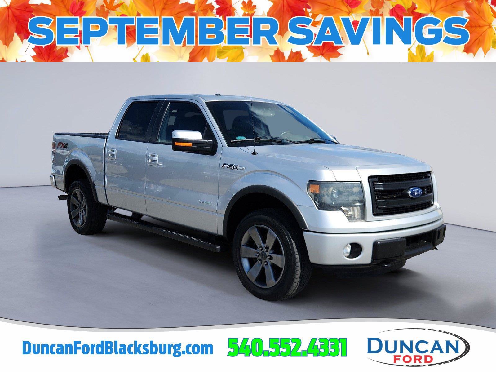 Used 2014 Ford F150 FX4 w/ Equipment Group 402A Luxury AWD/4WD image 1