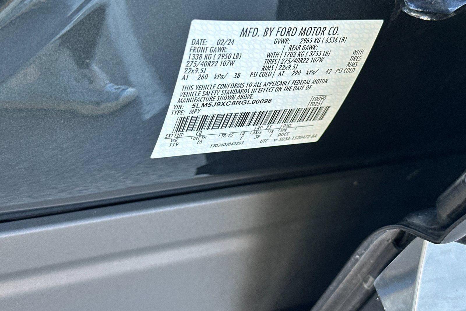 Used 2024 Lincoln Aviator Black Label AWD/4WD image 42