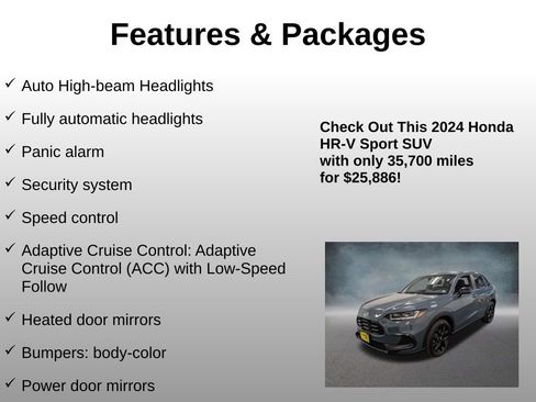 Used 2024 Honda HR-V Sport image 20