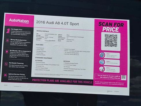 Used 2016 Audi A8 L 4.0T AWD/4WD image 24