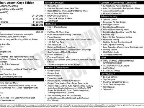 Used 2023 Subaru Ascent Onyx Edition image 5