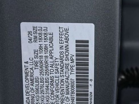 New 2026 Honda Pilot EX-L image 15