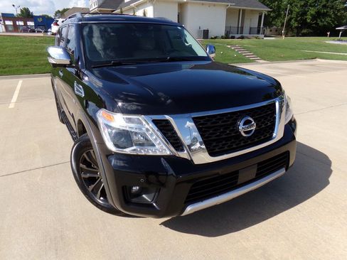 Used 2018 Nissan Armada Platinum w/ Captain Seat Package RWD image 10