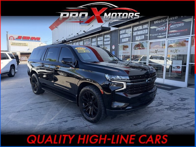 Used 2022 Chevrolet Suburban RST w/ Max Trailering Package AWD/4WD image 1
