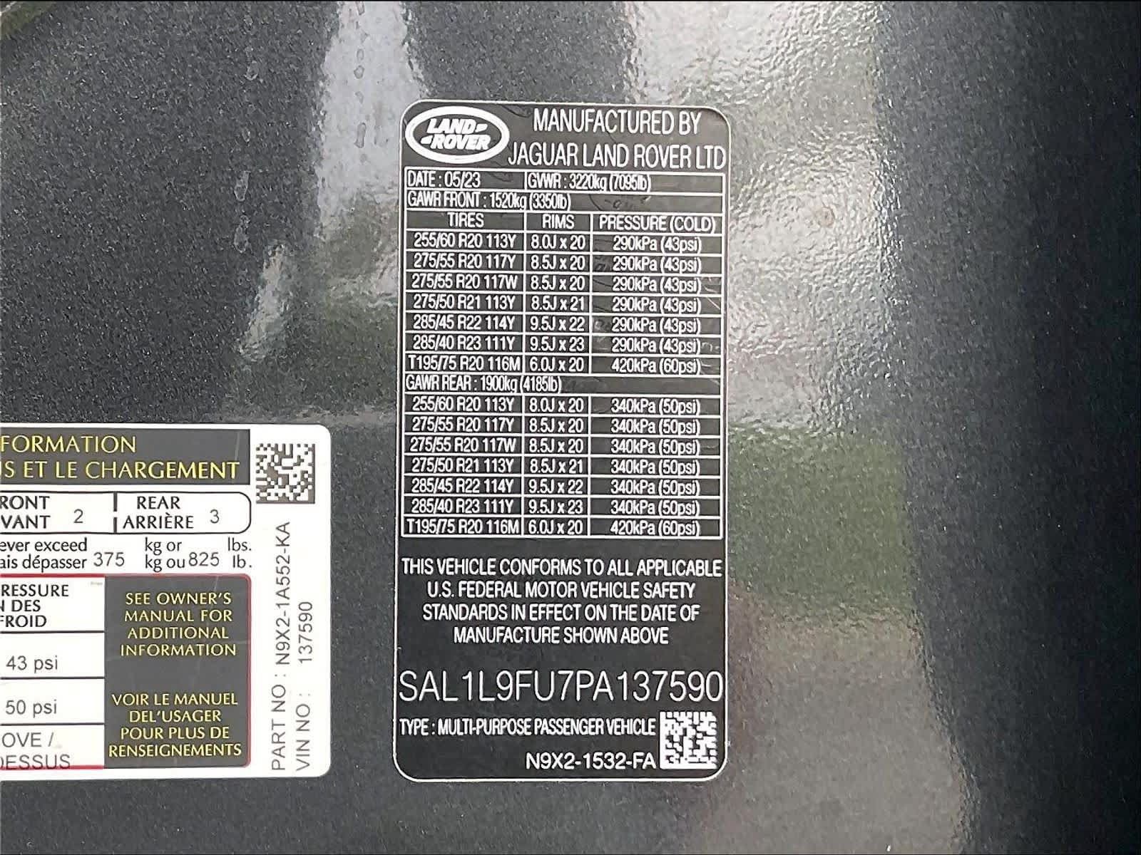 Used 2023 Land Rover Range Rover Sport SE Dynamic AWD/4WD image 34