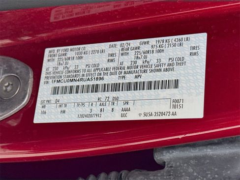 Used 2024 Ford Escape ST-Line image 28