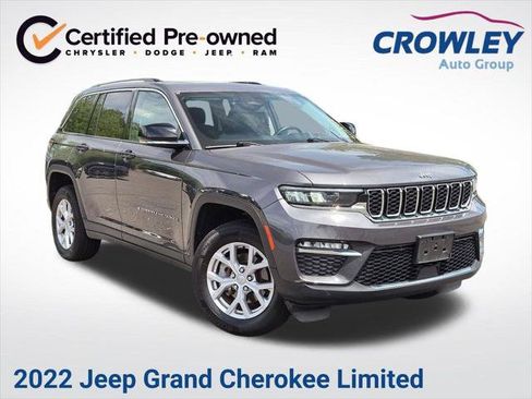 Certified 2022 Jeep Grand Cherokee Limited AWD/4WD image 1