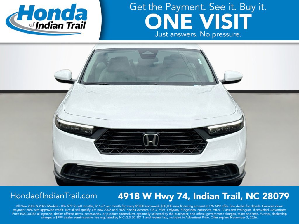 New 2026 Honda Accord LX image 2