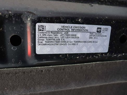 Certified 2026 Chevrolet Silverado 1500 Custom Trail Boss w/ LPO, Dark Essentials Package AWD/4WD image 7