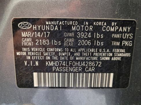 Used 2017 Hyundai Elantra SE FWD image 33